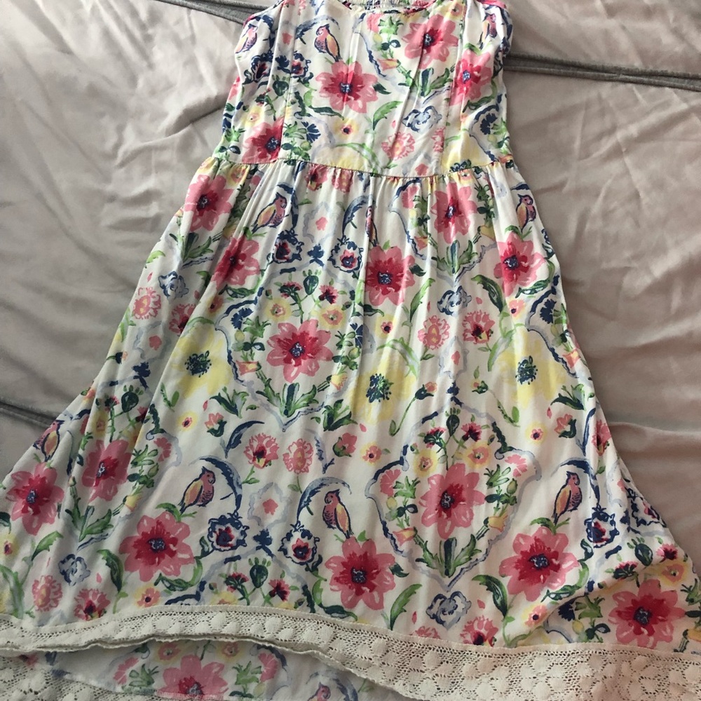 flowy fun tropical girly dress